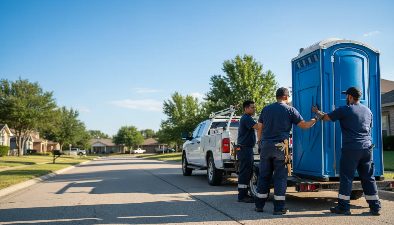 Portable Toilet Rental in Rockford, IL near me